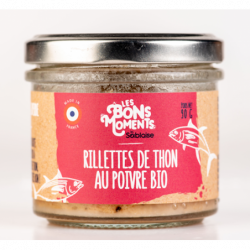 Rillettes de thon au poivre...