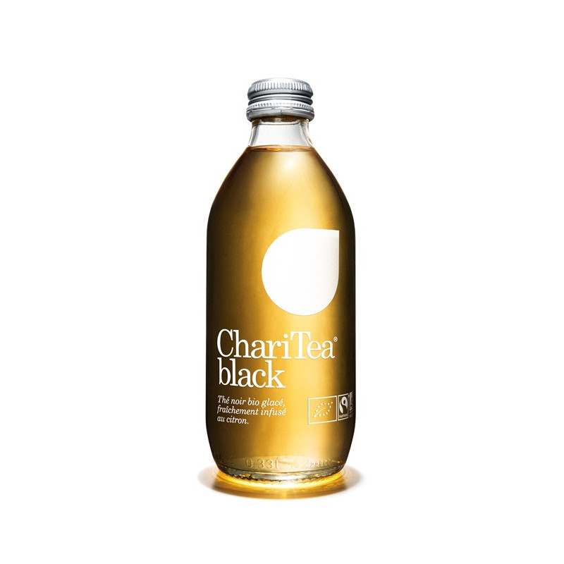 Charitea noir au thé noir 33cl