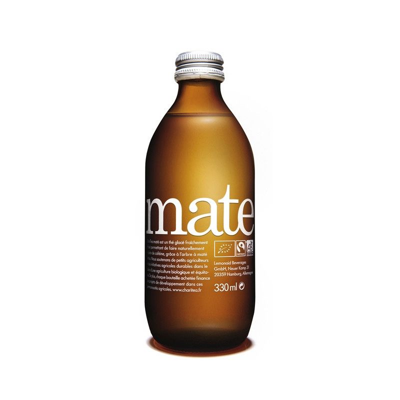 Charitea maté et thé noir 33cl