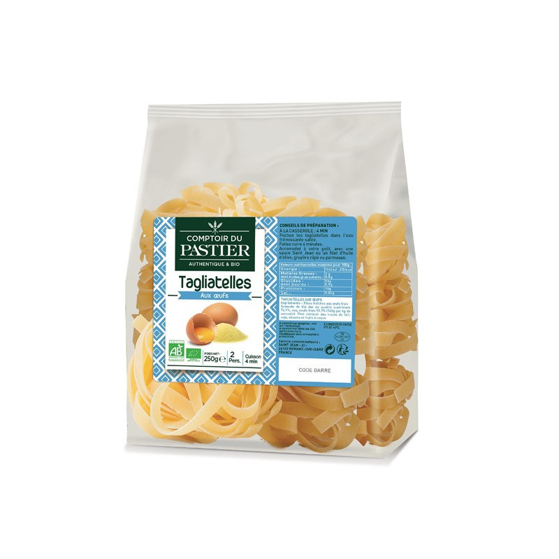 Tagliatelles fraiches aux oeufs (11%) 250g