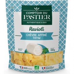 Ravioli chèvre affiné &...