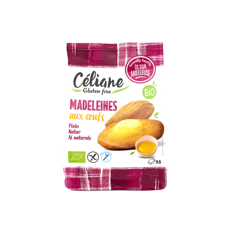 Madeleines aux oeufs (x6) 180g