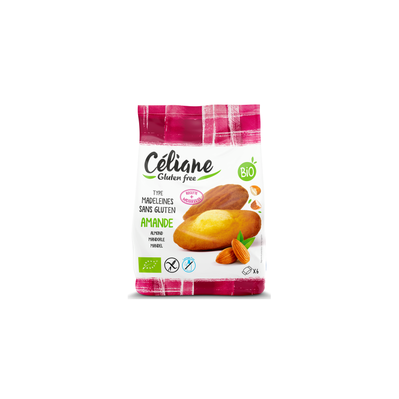 Madeleines amande (x6) 180g