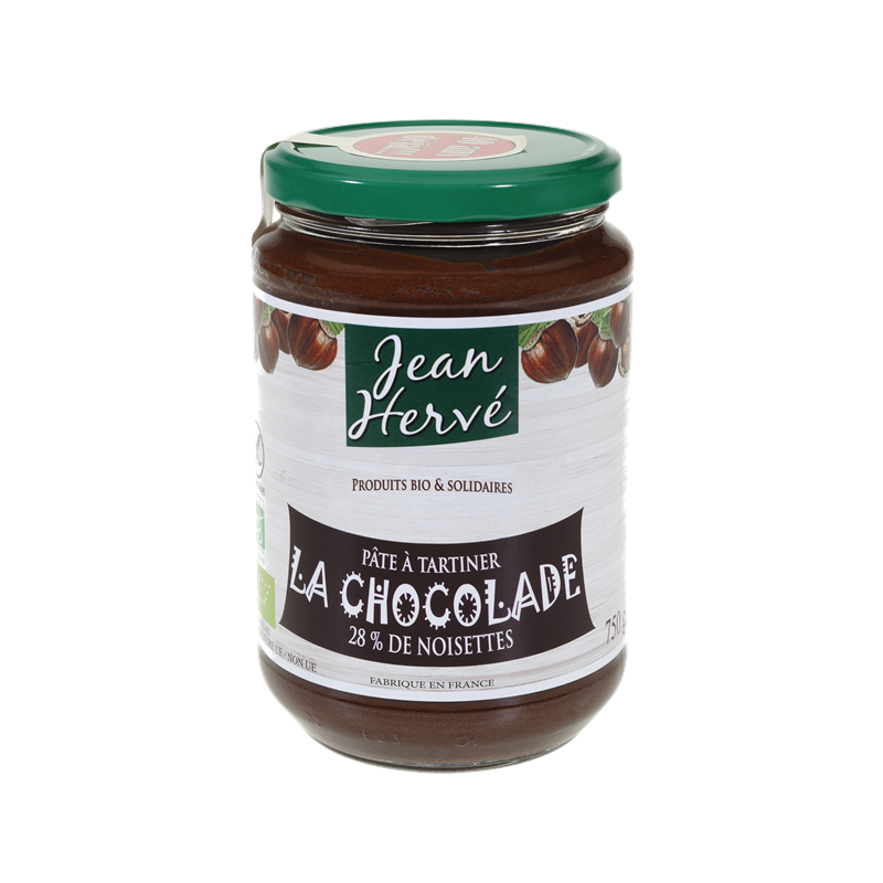 Chocolade 750g (noisette, cacao avec lait)