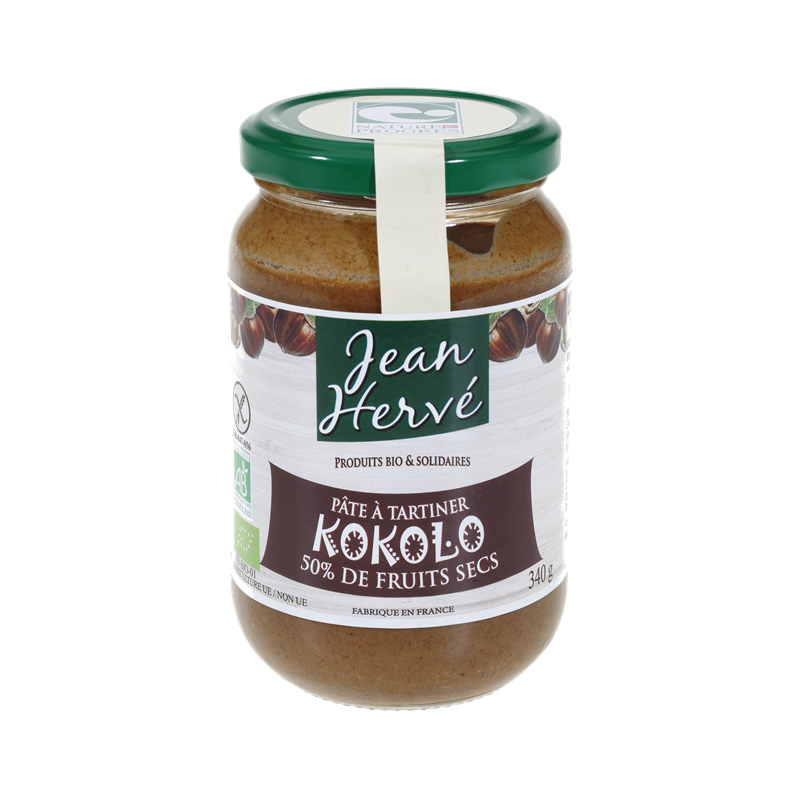 Kokolo 340g (noisette, noix de coco avec du suc de canne intégral)