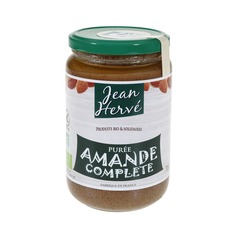 Purée d'amande complète 700g, amande origine Sicile ou Espagne