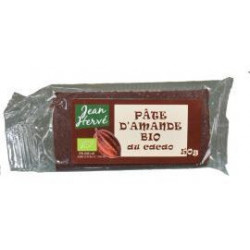 Pâte d'amande bio au cacao 50g