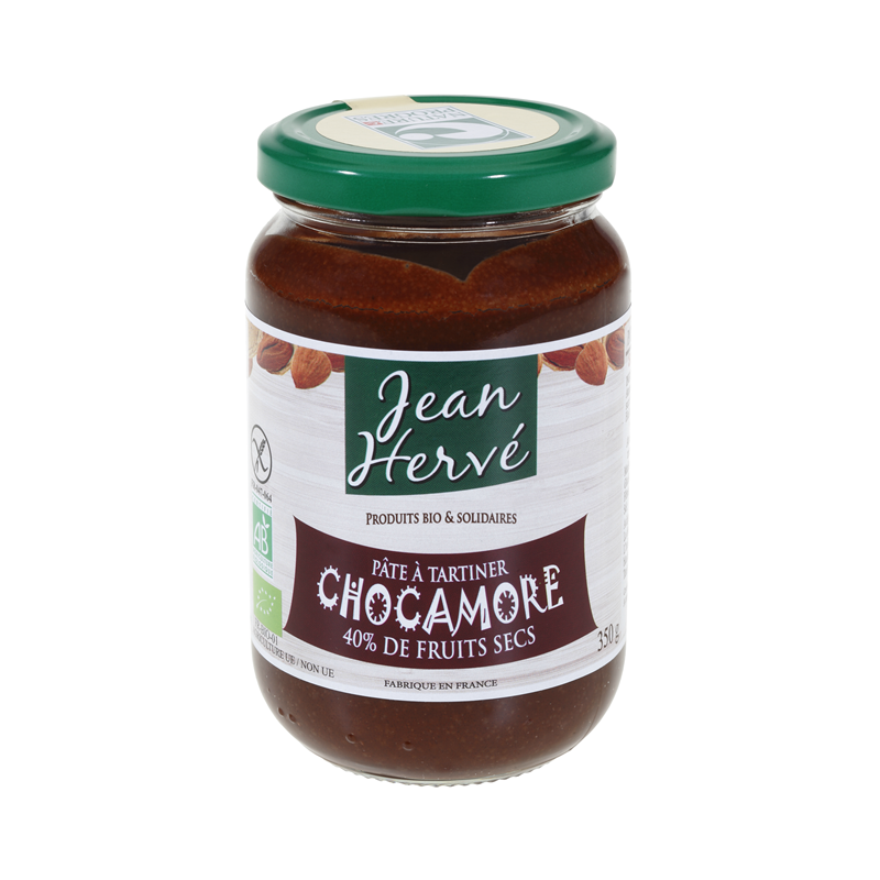 Chocamore 350g (amande, agave, cacao, orange confite)