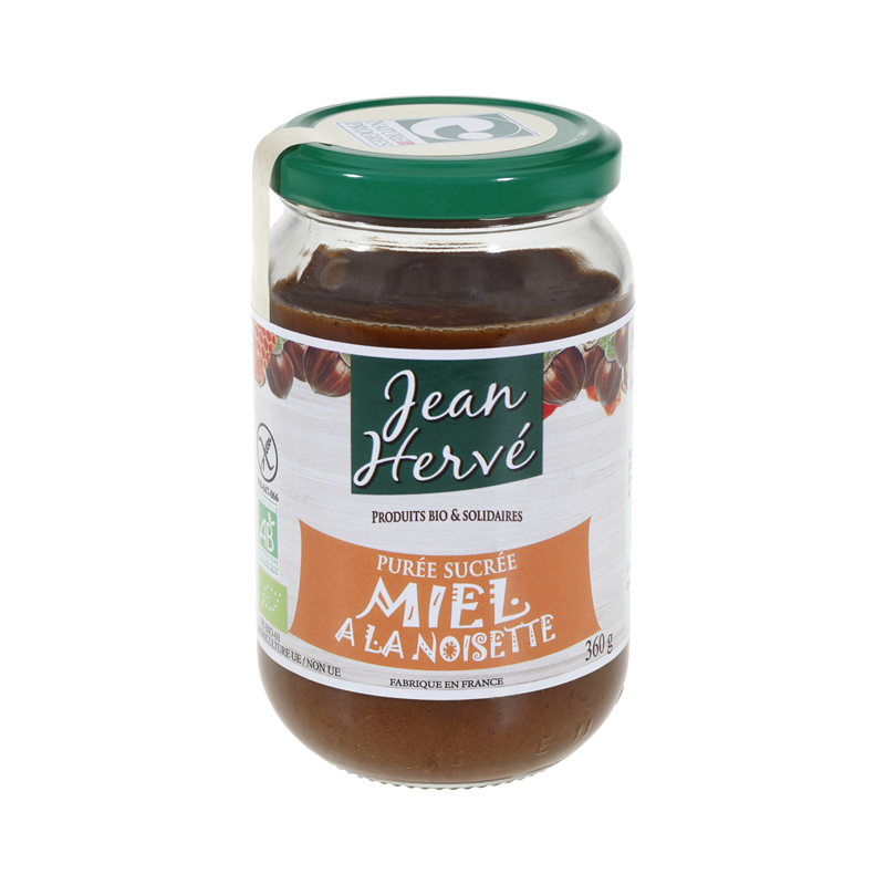 Purée de miel (70%) et de noisettes (30%) 360g