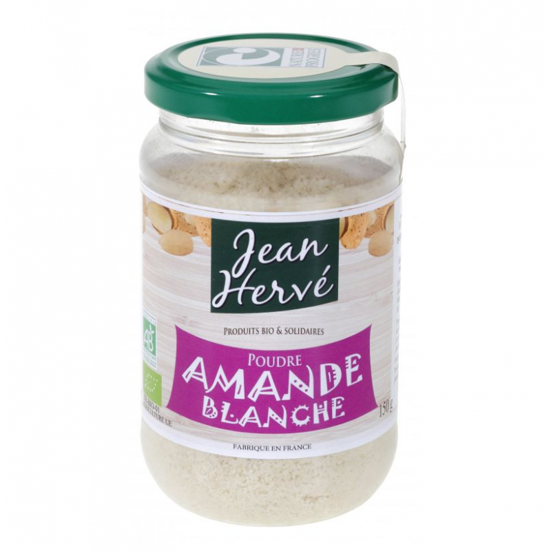 Poudre d'amande blanche broyée à la meule de pierre 150g, Sicile ou Espagne