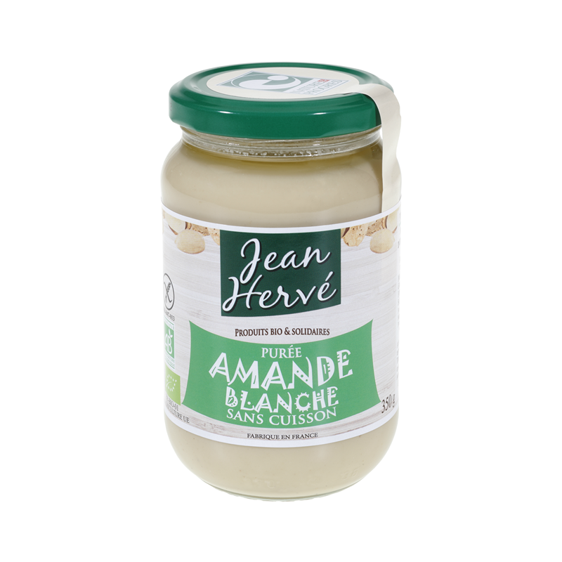 Purée d'amande blanche sans cuisson 350g, amande origine Sicile ou Espagne