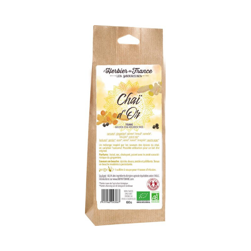 Mélange chai d'or sachet 60g