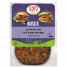 Burger au haricot noir et à la noix de cajou, délicatement fumé, végan, 2x80g