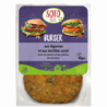 Burger aux légumes et lentilles corail, végan, 2x80g