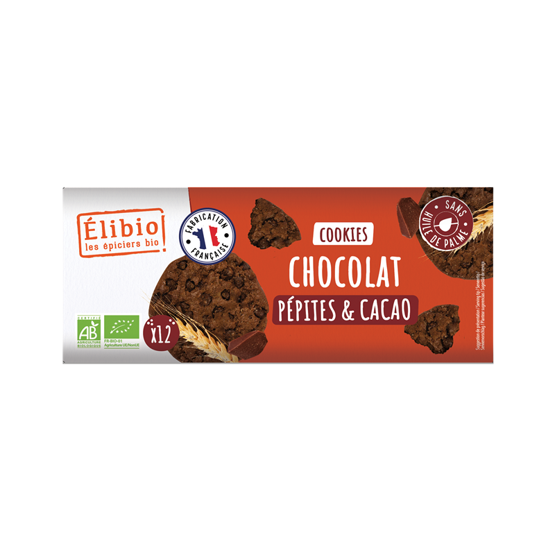 Cookies tout chocolat 175g