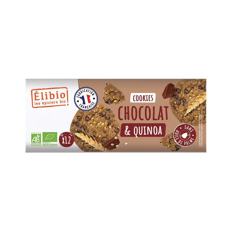 Cookies quinoa pépites 175g