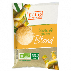 Sucre de canne blond poudre Brésil sachet 1kg