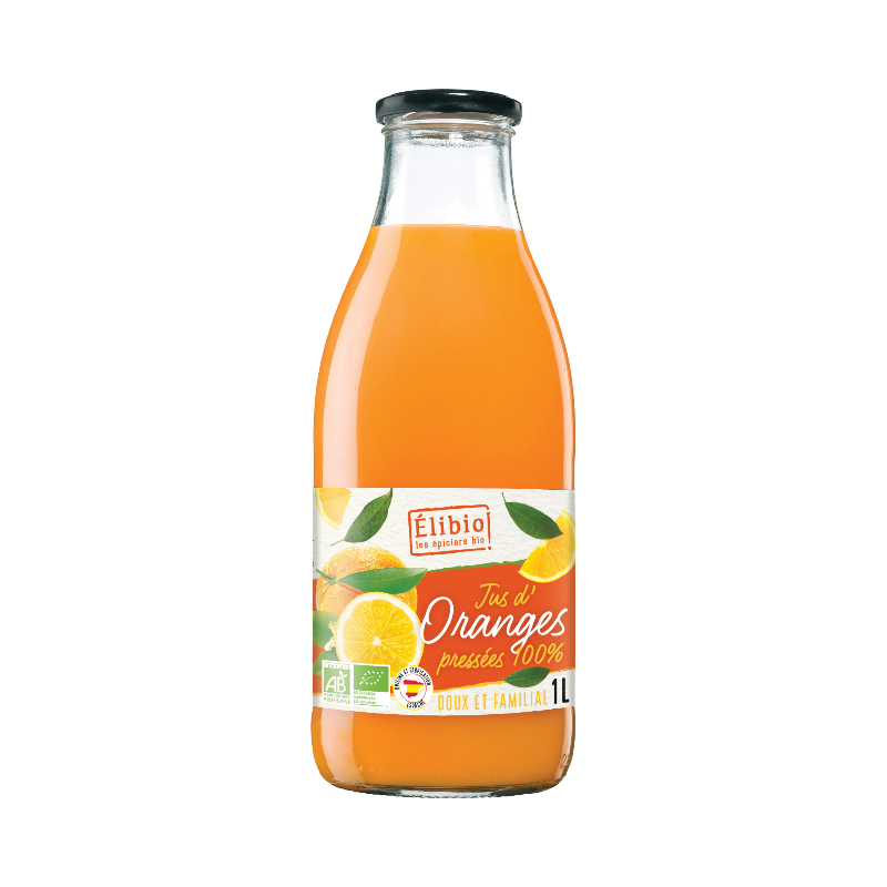 Jus d'oranges pressées 1L