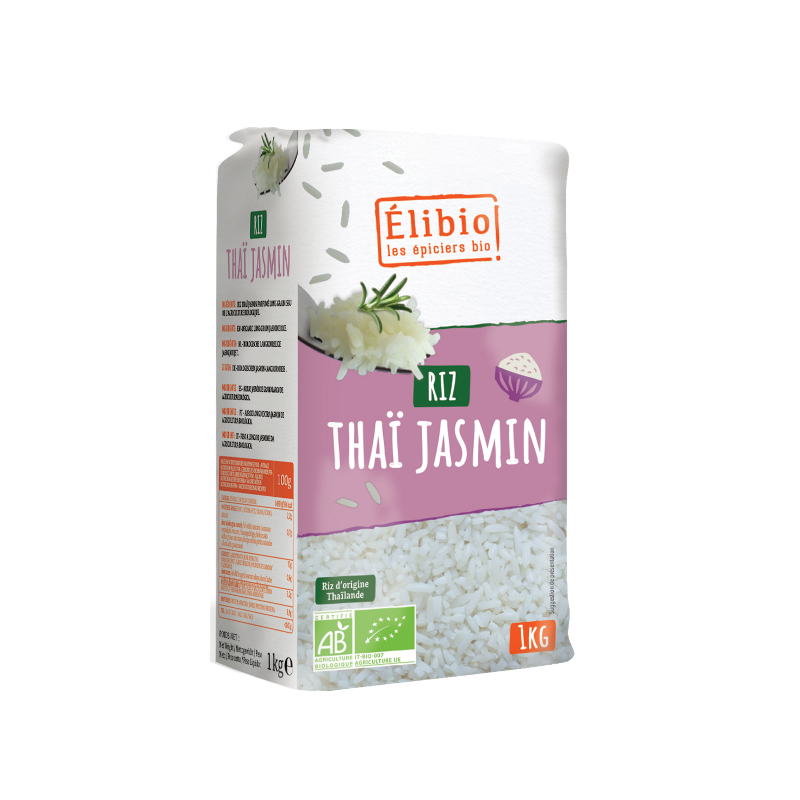 Riz thaï Jasmin blanc 1kg