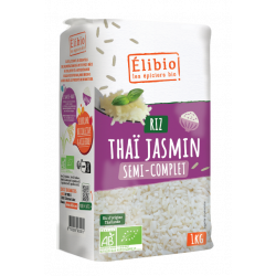 Riz thaï Jasmin 1/2 complet...