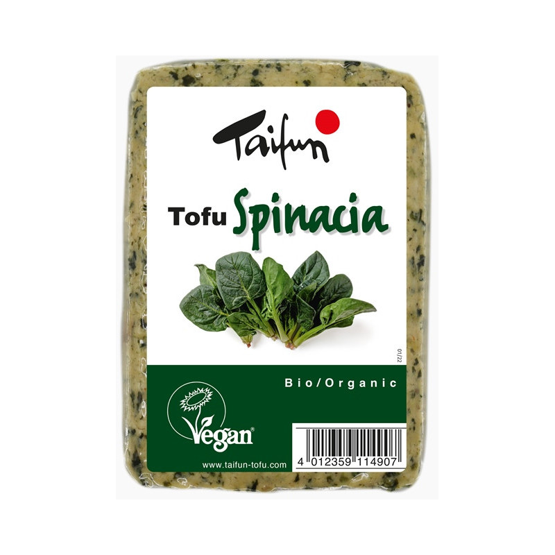 Tofu épinard, spécialité de tofu avec épinard, 200g