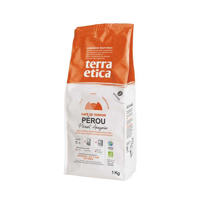 Café Pérou grains 1kg