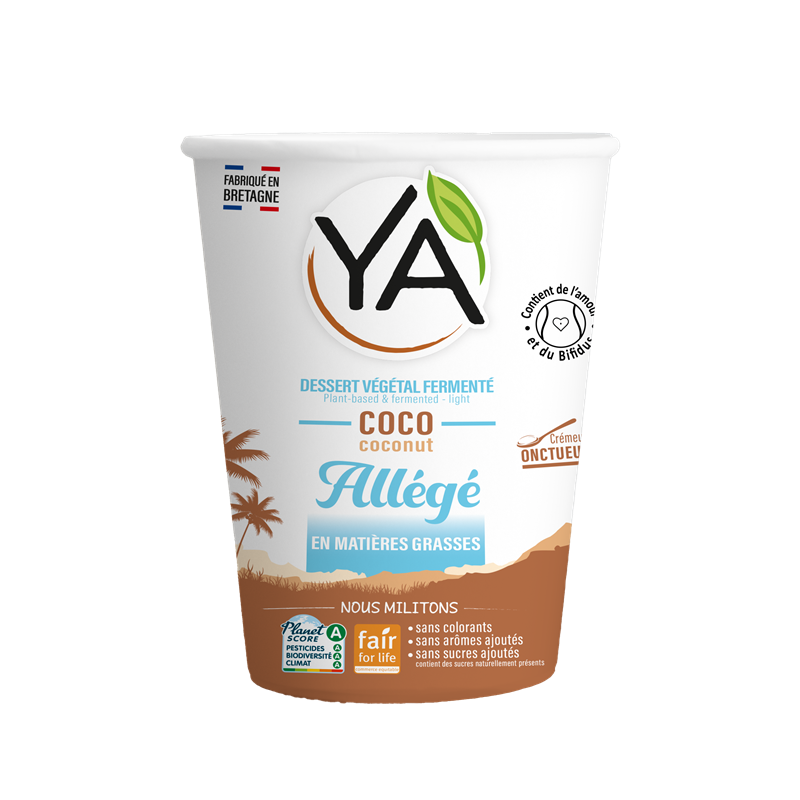 Ya Coco dessert coco nature allégé 400g