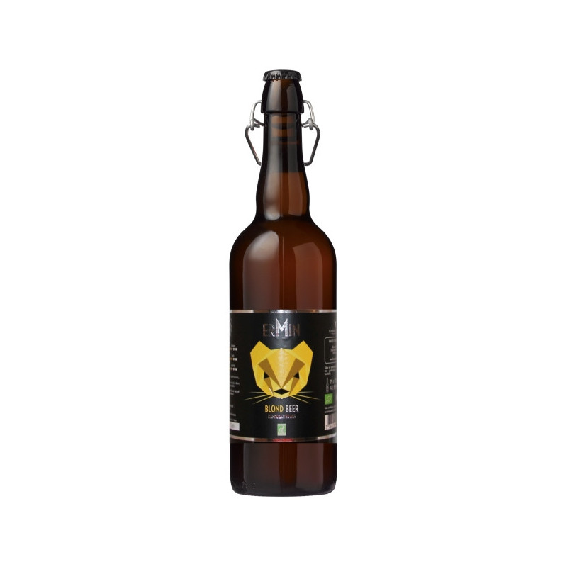 Bière blonde Ermin 75cl