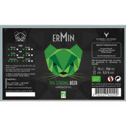 Bière IPA Ermin 75cl