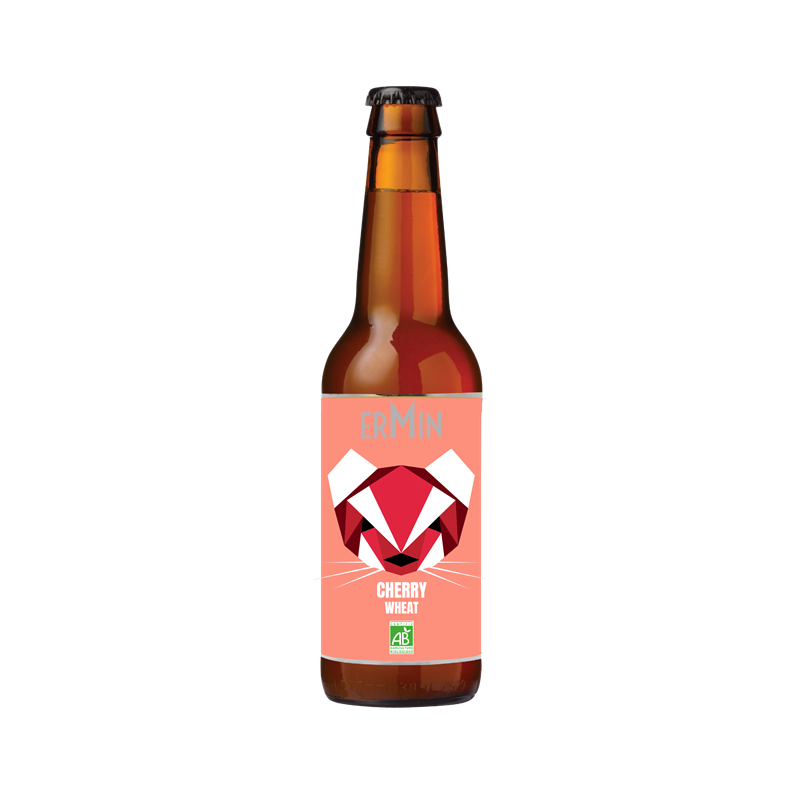 Bière cerise 4.5° Ermin 33cl