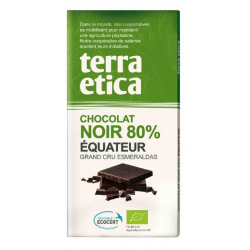 Tablette chocolat noir 80%...