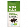 Tablette chocolat noir 80% de cacao Equateur 100g