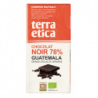 Tablette chocolat noir 78% de cacao Guatemala 100g