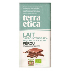 Tablette chocolat lait 47%...