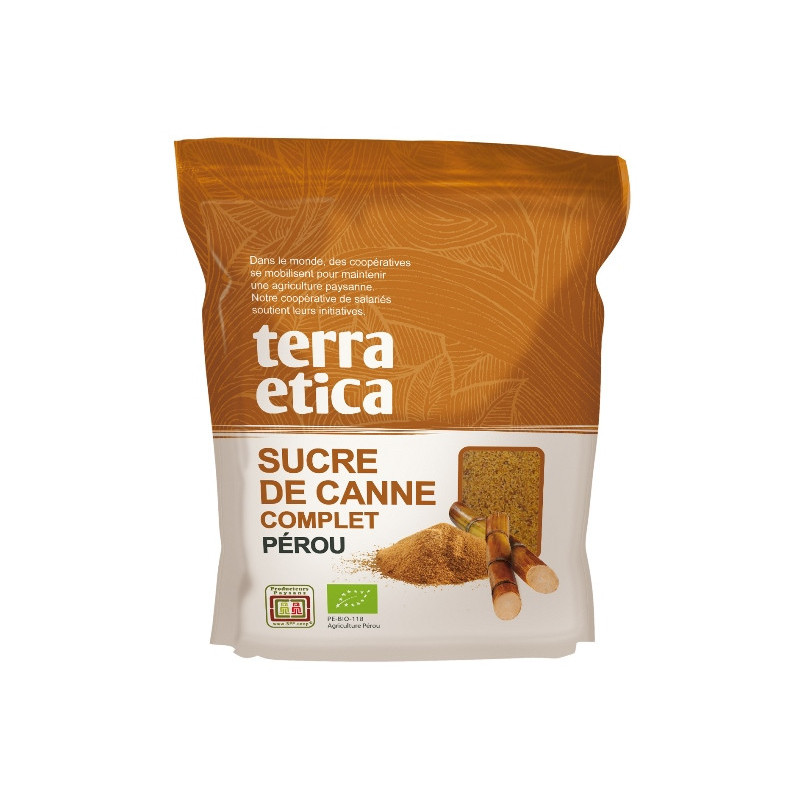 Sucre de canne complet poudre 500g