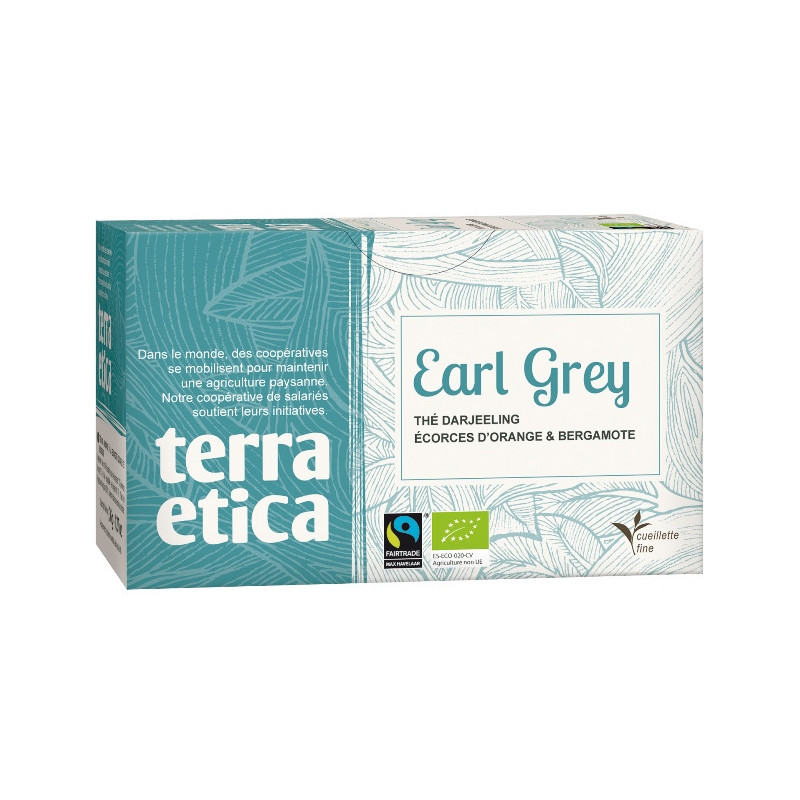 Thé Earl Grey x20 infusettes 36g