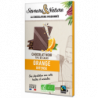 Chocolat noir 70% de cacao aux écorces d'oranges 80g