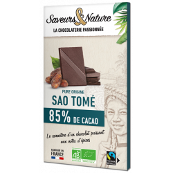 Chocolat noir 85% de cacao...