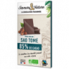 Chocolat noir 85% de cacao Sao Tomé 80g