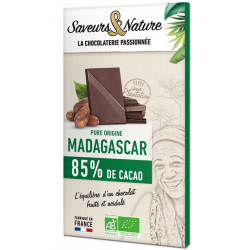 Chocolat noir 85% de cacao...