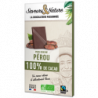 Chocolat noir 100% de cacao sans sucre Pérou 80g