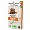 Carrés fourrés caramel enrobés de chocolat noir x18, 80g