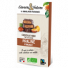 Carrés fourrés praliné enrobés de chocolat noir x18, 80g