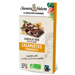 Chocolat noir 70% de cacao...