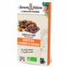 Chocolat noir 70% de cacao (amandes, noisettes et raisins secs) 100g