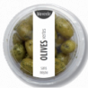 Olives vertes sans noyau aux herbes fraîches 80g