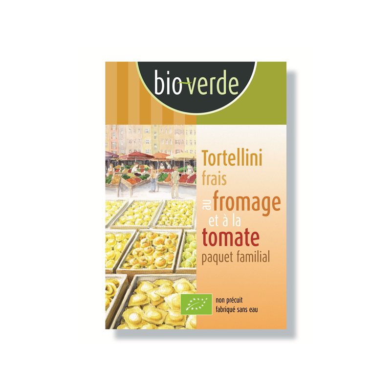 Tortellini au fromage et à la tomate 400g