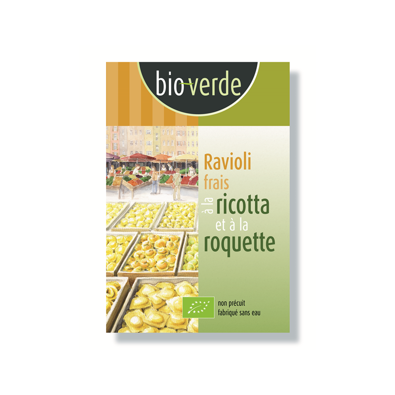 Ravioli à la roquette et ricotta 250g