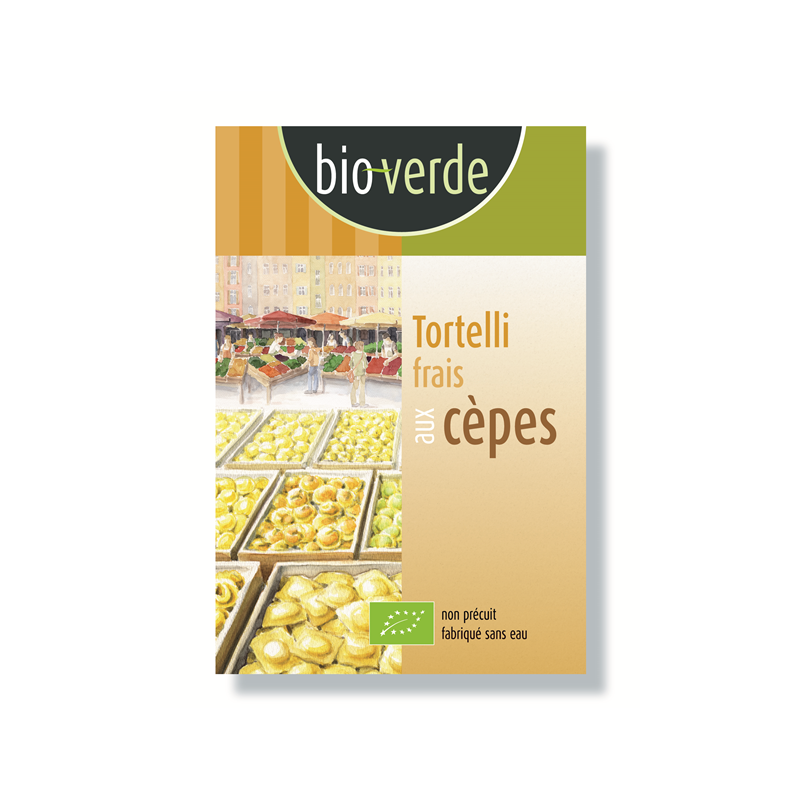 Tortelli frais aux cèpes 250g