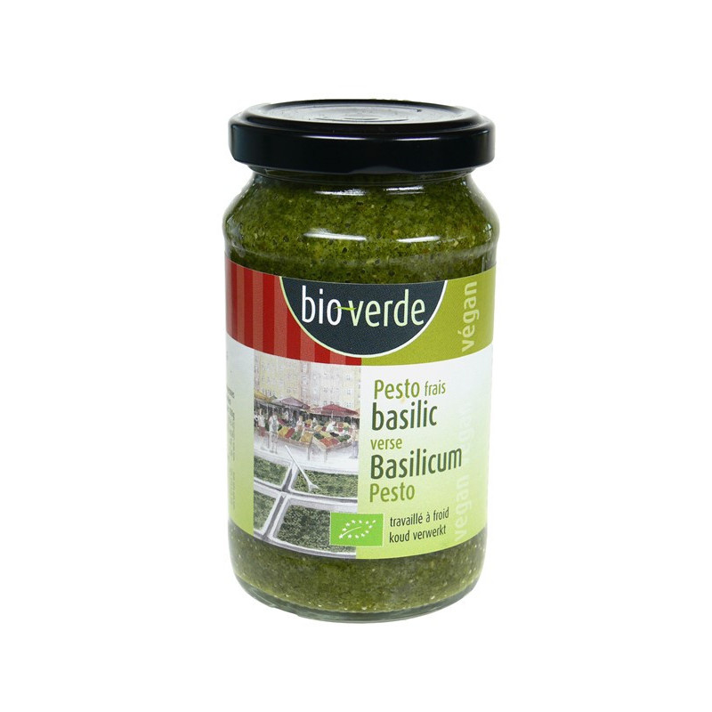 Pesto frais basilic 165g, produit végan